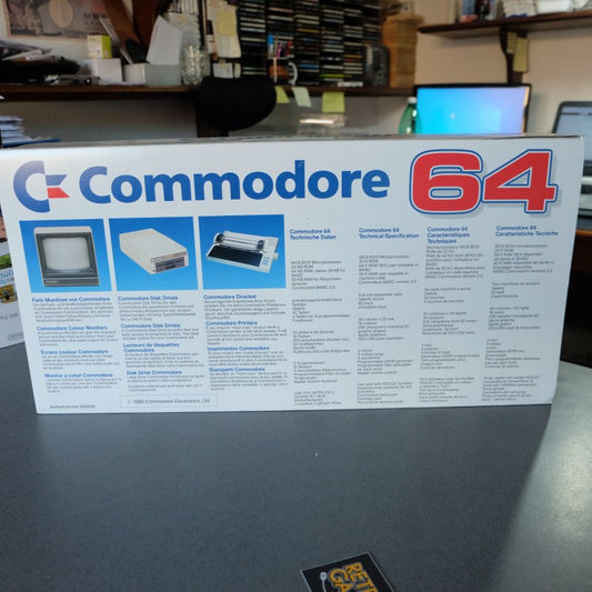 Commodore 64c Scatola