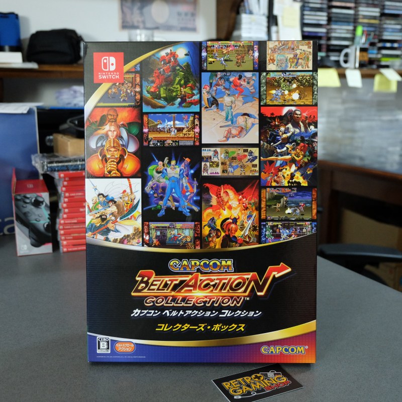 Capcom Belt Action Collection Collectors Box + Capcom System II