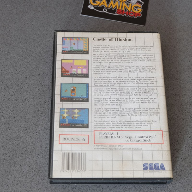 Castle Of Illusion Starring Mickey Mouse - SEGA