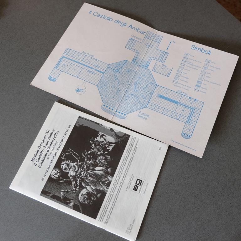 IL Castello Di Amber – Dungeons & Dragons - Retrogaming Shop