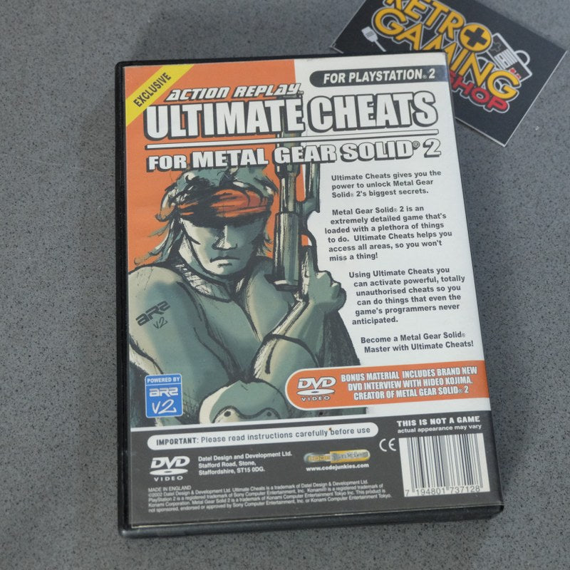 Ultimate Cheats For Metal Gear Solid 2 - Sony