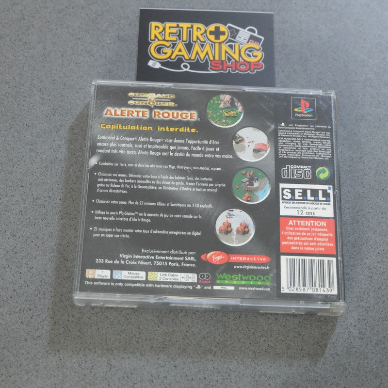 Vendita Command & Conquer Alerte Rouge - Retrogaming Shop
