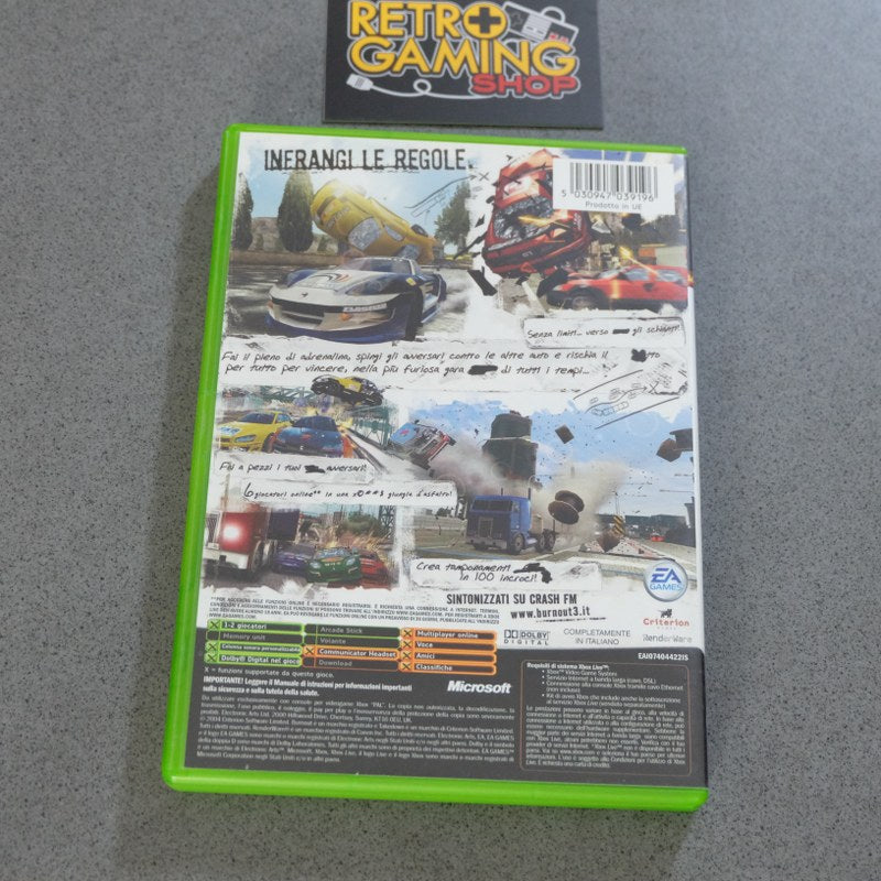 Vendita Burnout 3 Takedown - Retrogaming Shop