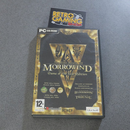 The Elder Scrolls III Morrowind Goty Microsoft