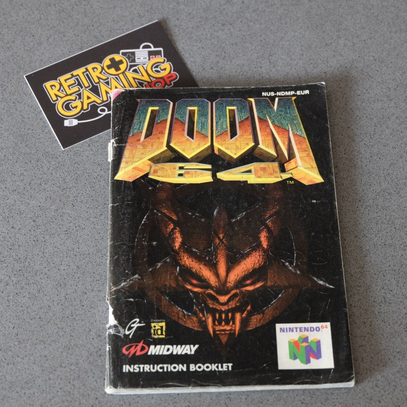 Vendita Libretto Doom 64 - Retrogaming Shop