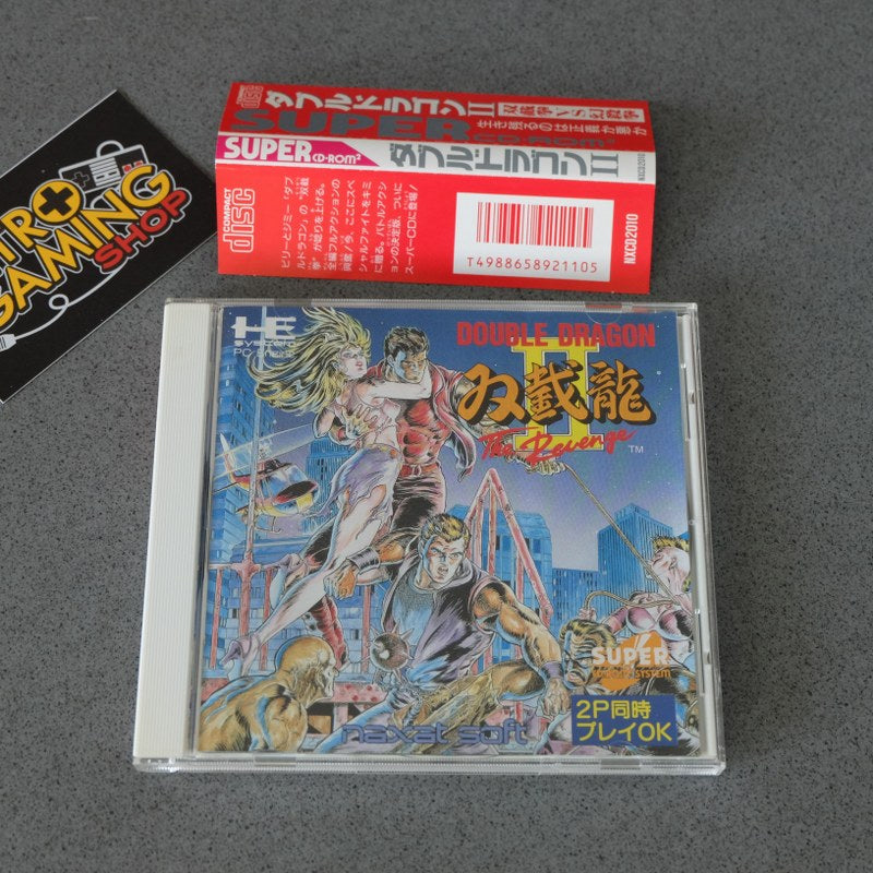 Vendita Double Dragon 2 Pc Engine - Retrogaming Shop