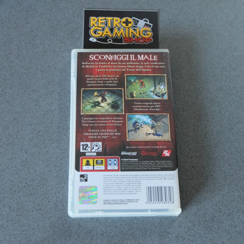 Vendita Dungeon Siege Throne of Agony - Retrogaming Shop