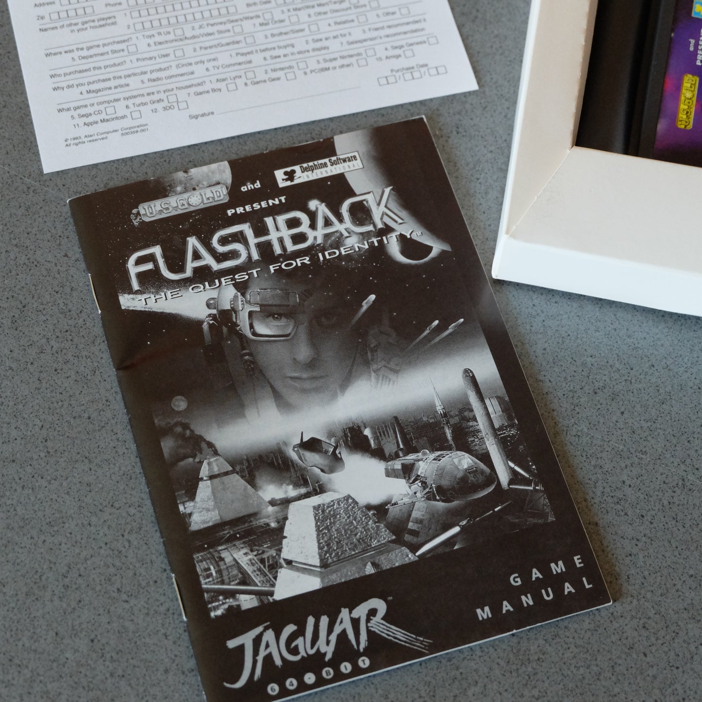 Flashback The Quest For Identity Atari Jaguar