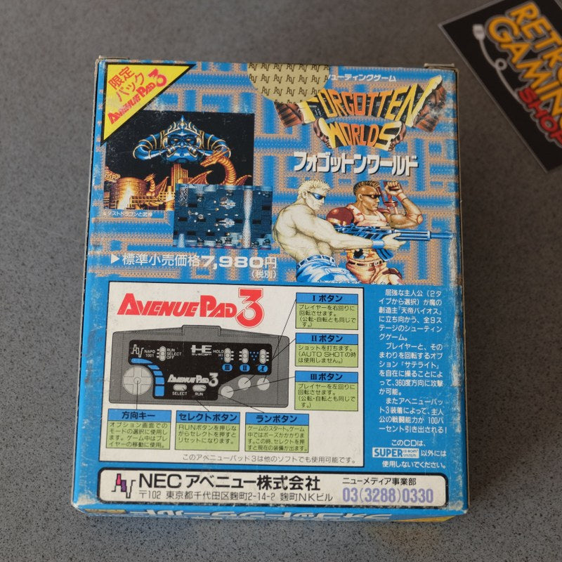 Vendita Forgotten World + Avenue Pad 3 Nuovo - Retrogaming Shop