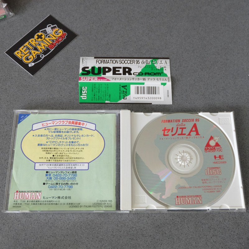 Vendita Formation Soccer 95 dell Serie A Pc Engine - Retrogaming Shop