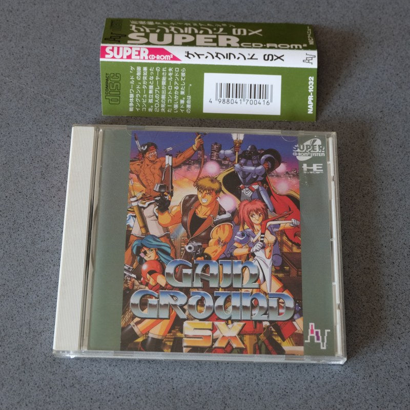 Gain Ground Sx Pc Engine