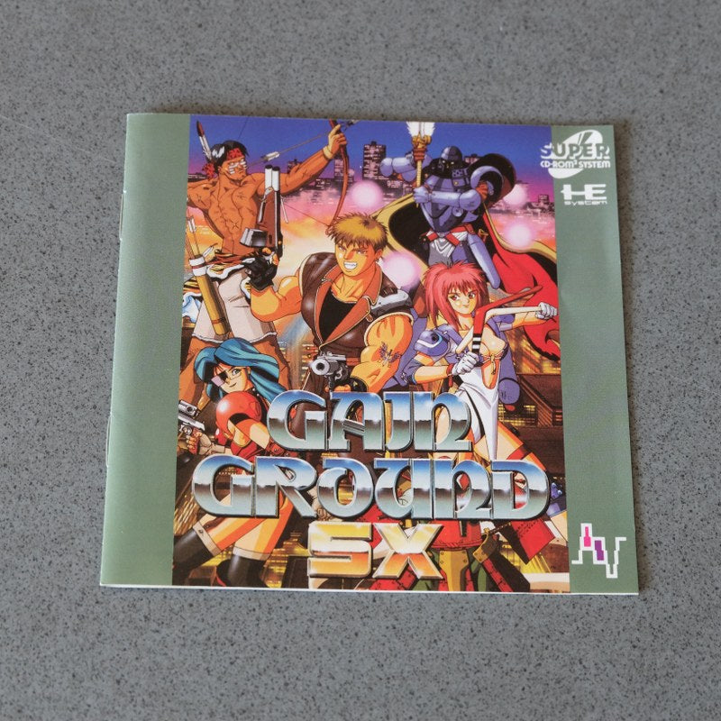 Gain Ground Sx Pc Engine