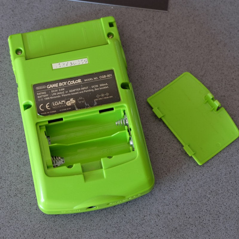 Game Boy Color Verde