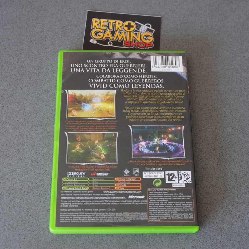 Vendita Gauntlet Seven Sorrows - Retrogaming Shop