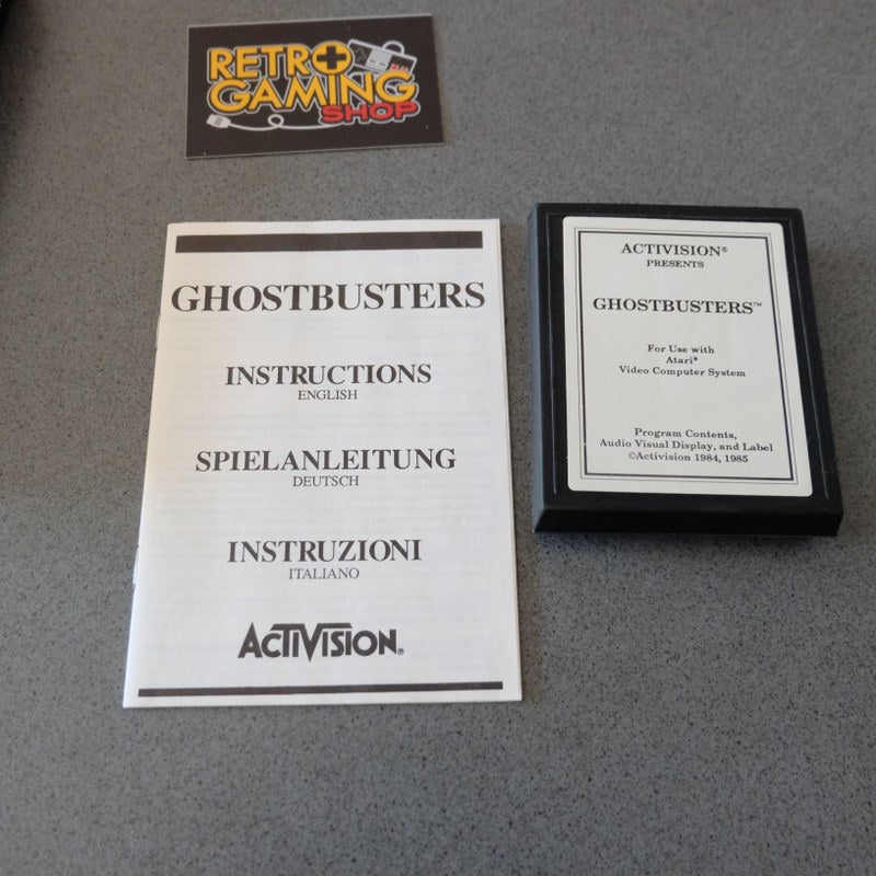 Ghosbusters - jeu vidéo VCS • Emu Nova Ghosbusters - jeu vidéo VCS • Emu Nova