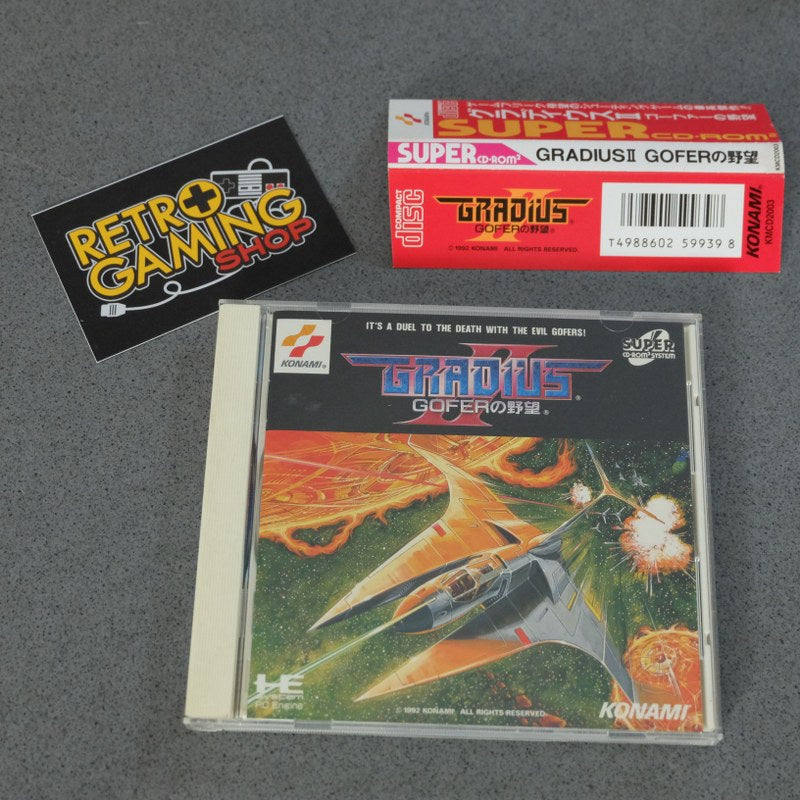 Vendita Gradius 2 Gofer no Yabou Pc Engine - Retrogaming Shop