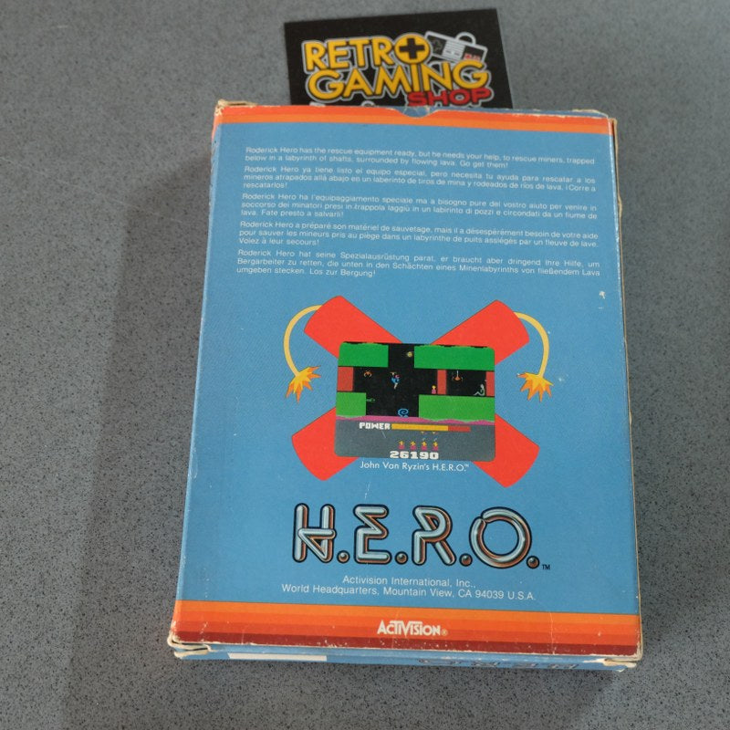 H.E.R.O. Colecovision - Retrogaming Shop