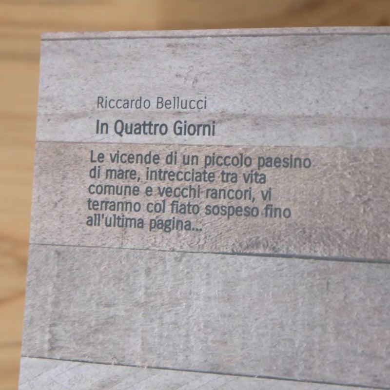 In Quattro Giorni - Riccardo Bellucci - Retrogaming Shop