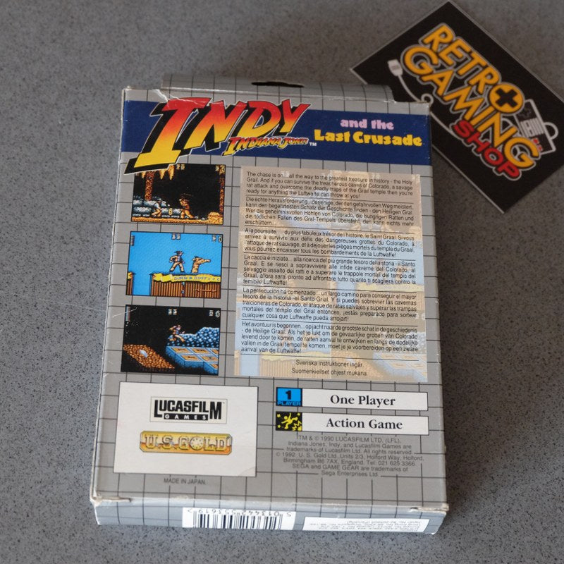 Vendita Indy Indiana Jones And The Last Crusade - Retrogaming Shop