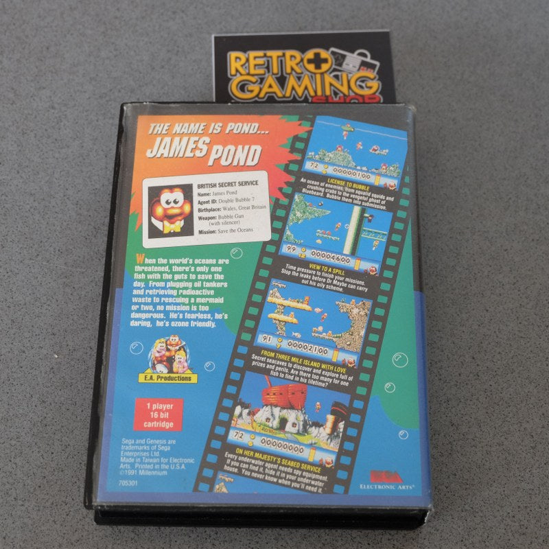 Vendita James Pond Underwater Agent - Retrogaming Shop