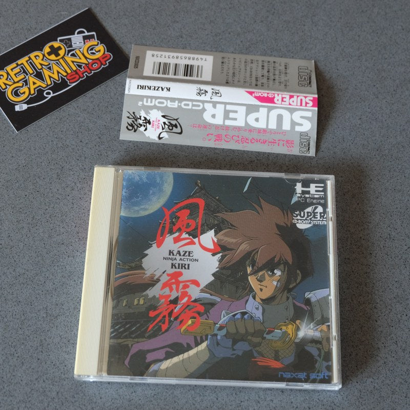Vendita Kaze Kiri Ninja Action Pc Engine - Retrogaming Shop