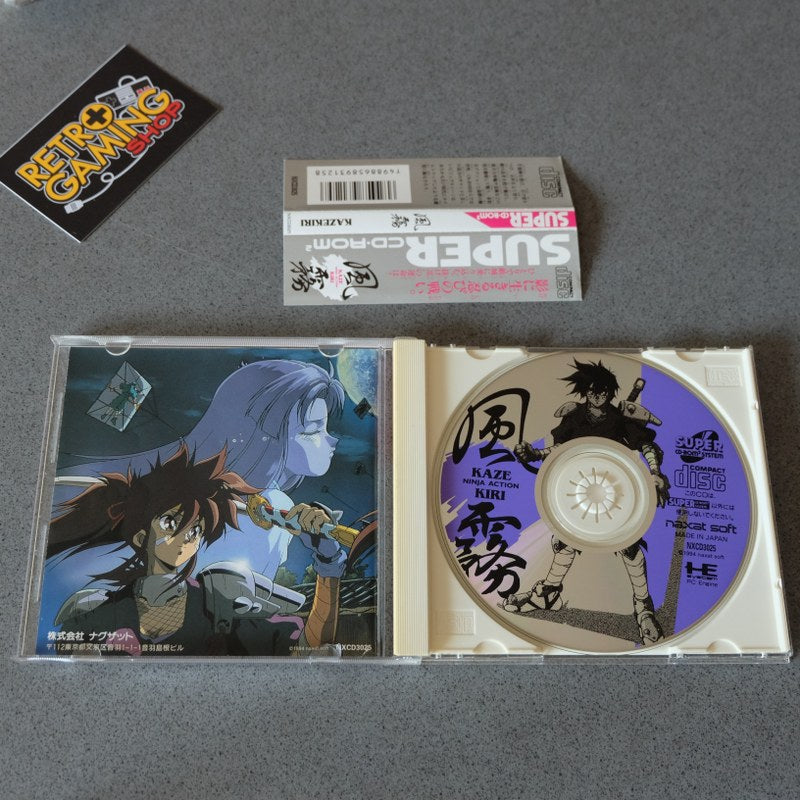 Vendita Kaze Kiri Ninja Action Pc Engine - Retrogaming Shop