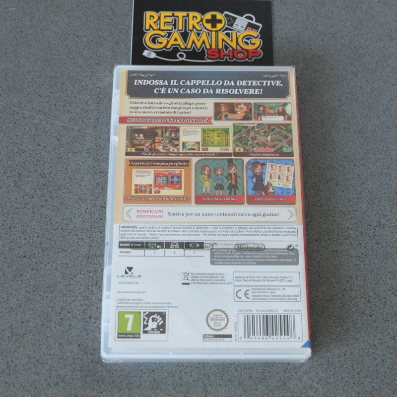 Vendita Layton's Mistery Journey Edizione Deluxe Nuovo - Retrogaming Shop