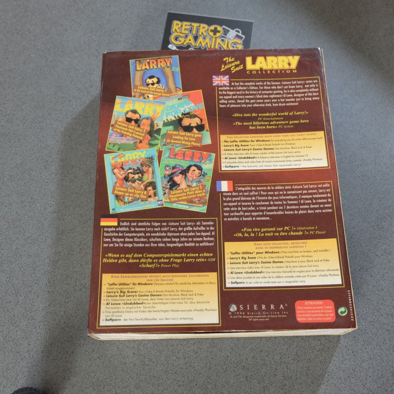 Vendita Leisure Suit Larry 1-2-3-5-6 Collector's Edition - Retrogaming Shop