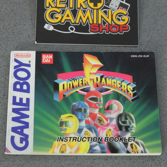 Libretto Power Rangers - Nintendo