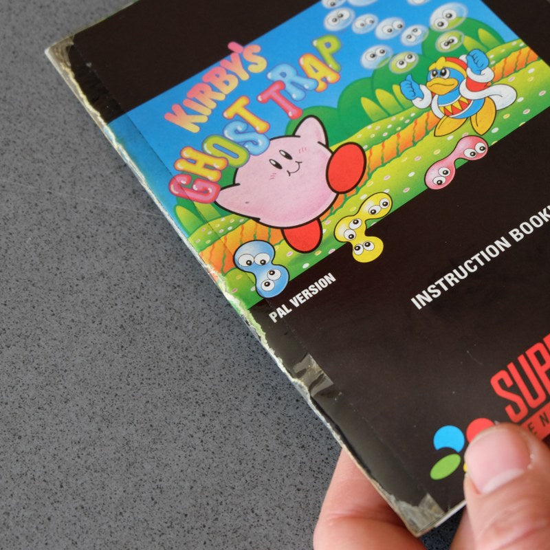 Vendita Libretto Kirby's Ghost Trap - Retrogaming Shop