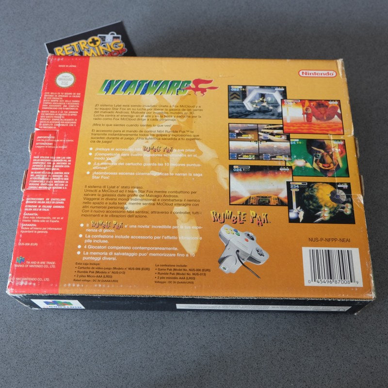 Vendita Lylat Wars Rumble Pak - Retrogaming Shop
