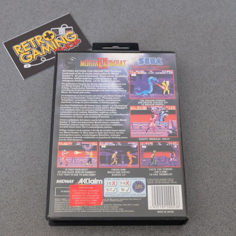 Vendita Mortal Kombat 2 - Retrogaming Shop