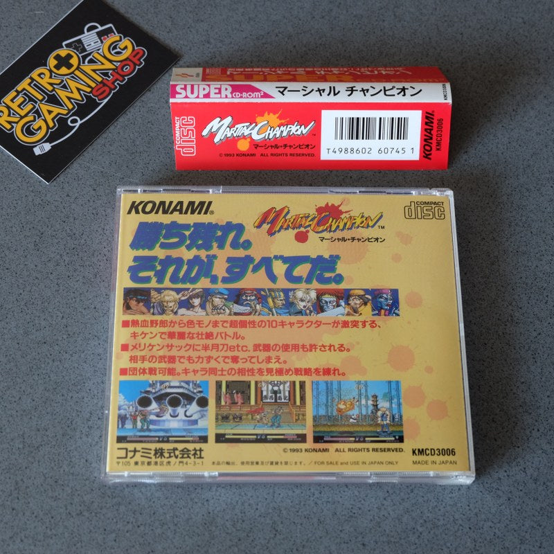 Vendita Martial Champion  Pc Engine - Retrogaming Shop