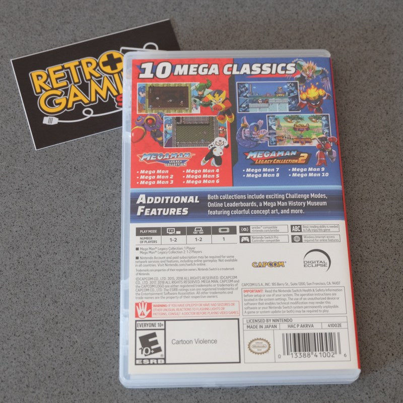 Vendita Megaman Legacy Collection + Megaman Legacy Collection 2 - Retrogaming Shop