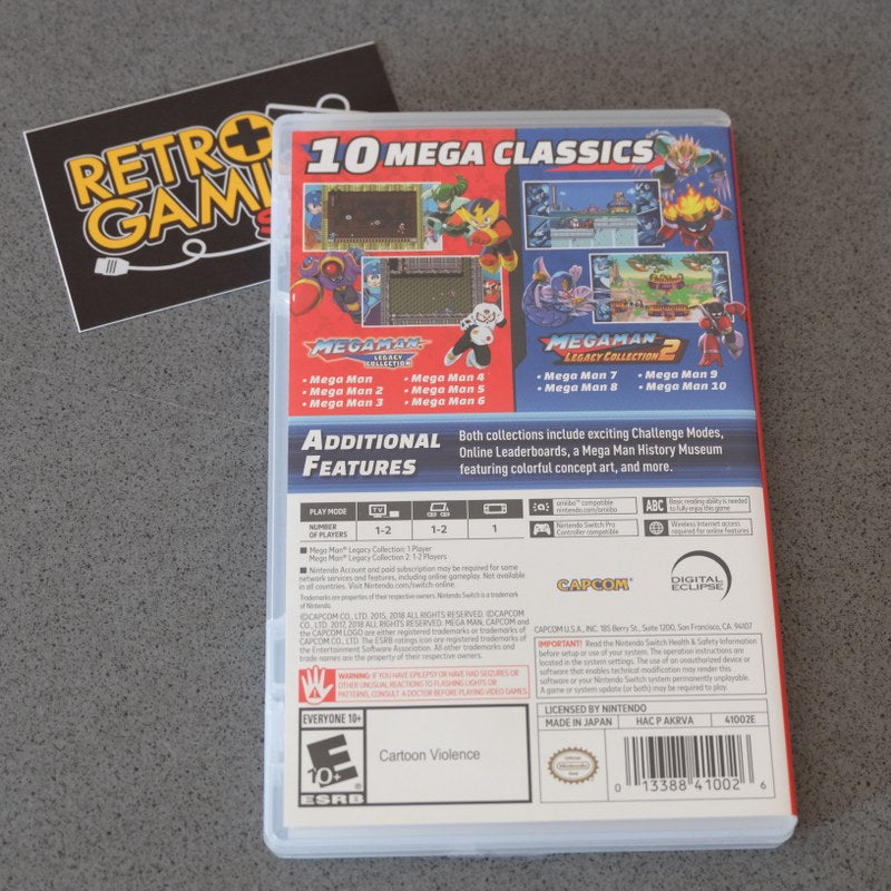 Megaman Legacy Collection + Megaman Legacy Collection 2