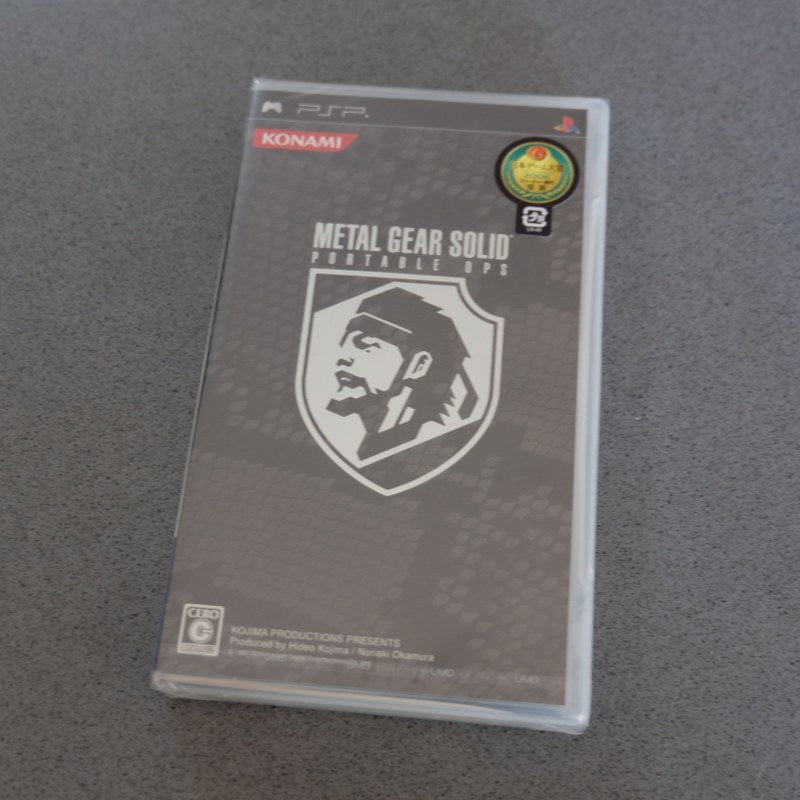 Metal Gear Solid Portable Ops KonamiStyle Limited Premium Pack Nuovo - Sony