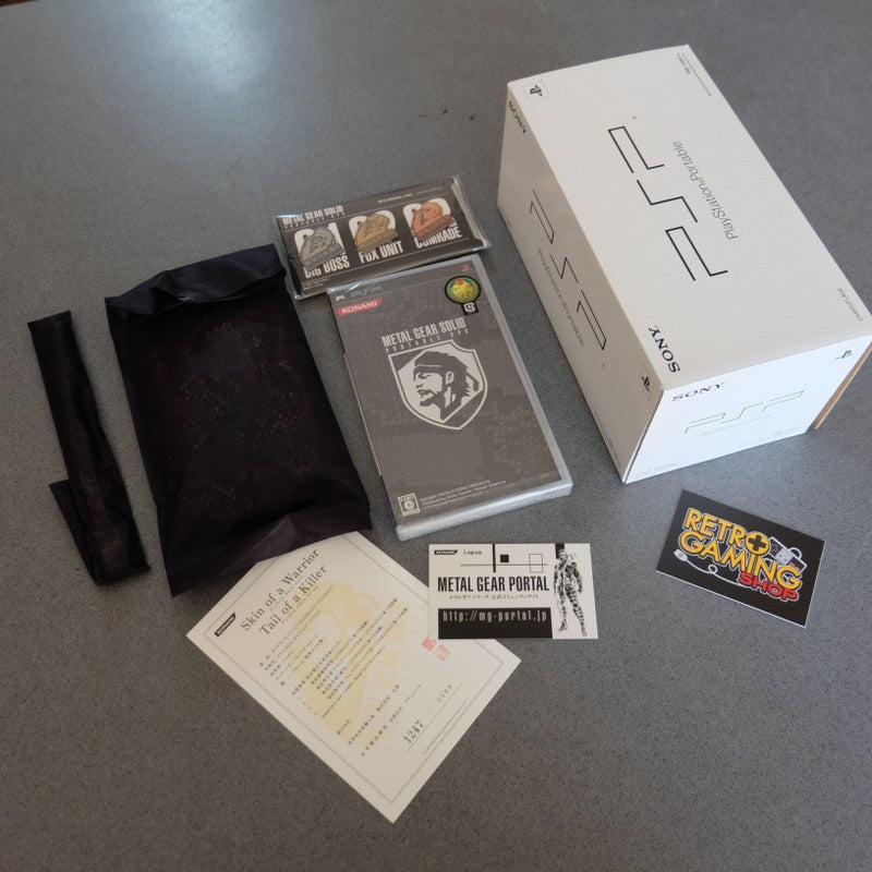 Metal Gear Solid Portable Ops KonamiStyle Limited Premium Pack Nuovo - Sony