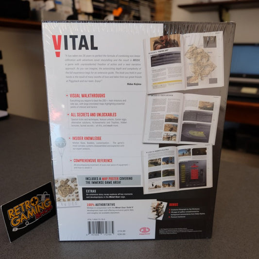 Metal Gear Solid V The Phantom Pain The Complete Official Guide Collector's Edition Nuova - Sony
