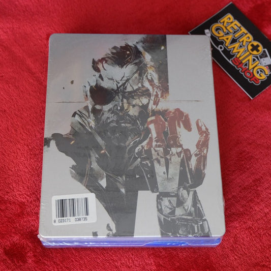 Metal Gear Solid V The Phantom Pain Day One Edition Nuovo + Steel case