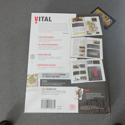 Metal Gear Solid V The Complete Official Guide Collector's Edition Nuova