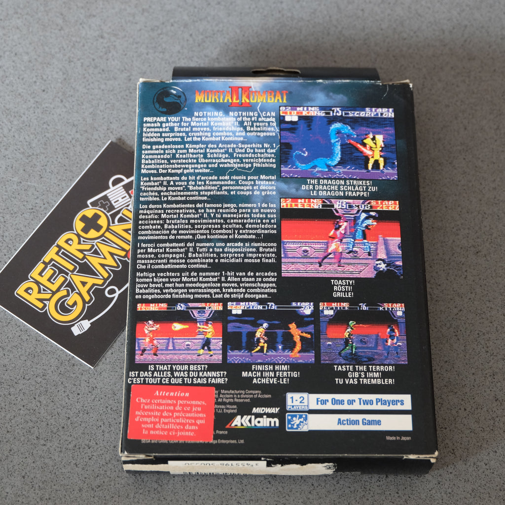 Vendita Mortal Kombat 2 - Retrogaming Shop
