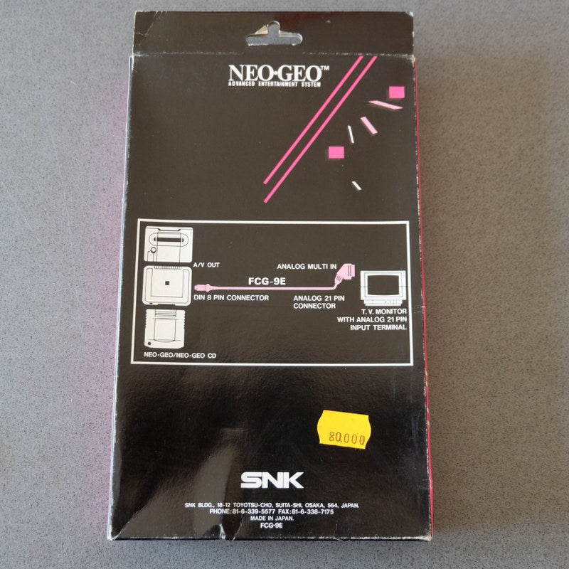 Neo Geo RGB Cable - SNK