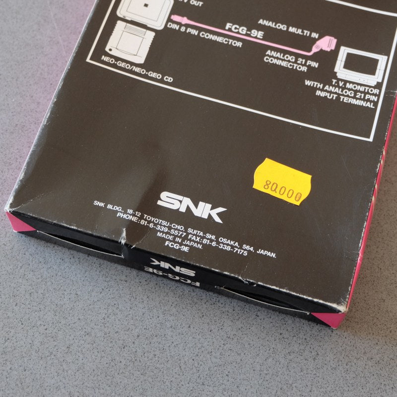 Neo Geo RGB Cable - SNK