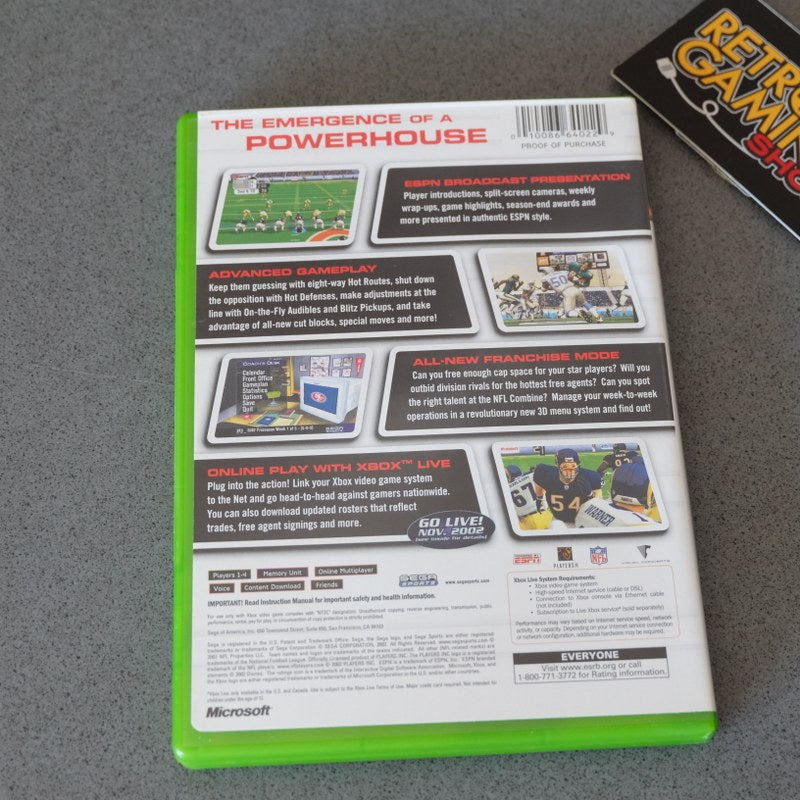 Vendita Nfl 2K3 Usa - Retrogaming Shop