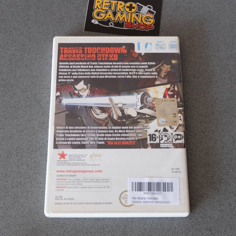 Vendita No More Heroes - Retrogaming Shop