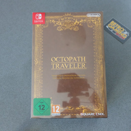 Octopath Traveler Traveller's Compendium Edition Nuova