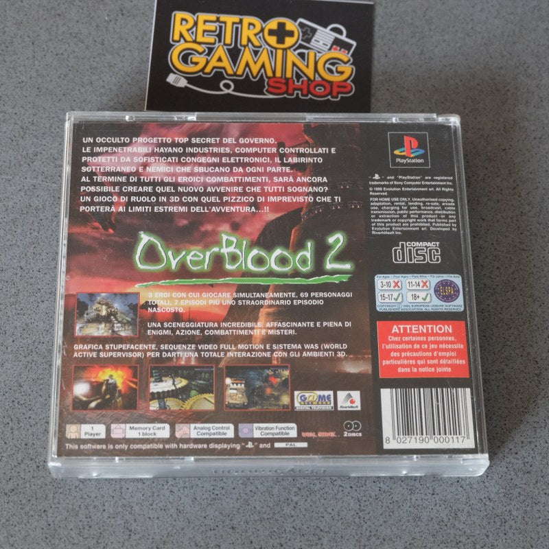 Vendita Overblood 2 - Retrogaming Shop