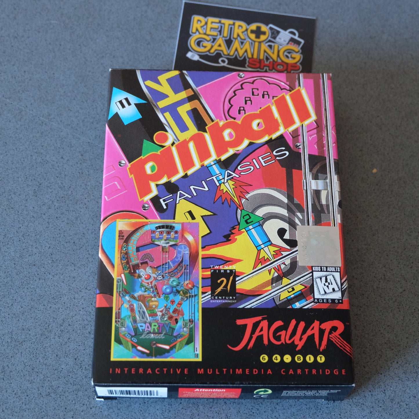 Pinball Fantasies Atari Jaguar