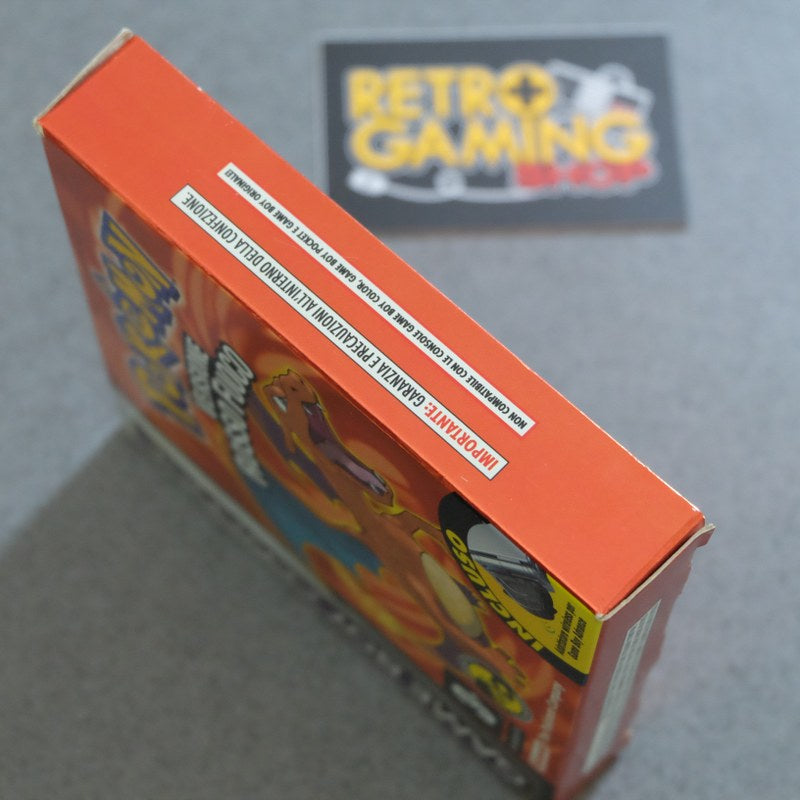 Vendita Pokemon Versione Rosso Fuoco - Retrogaming Shop