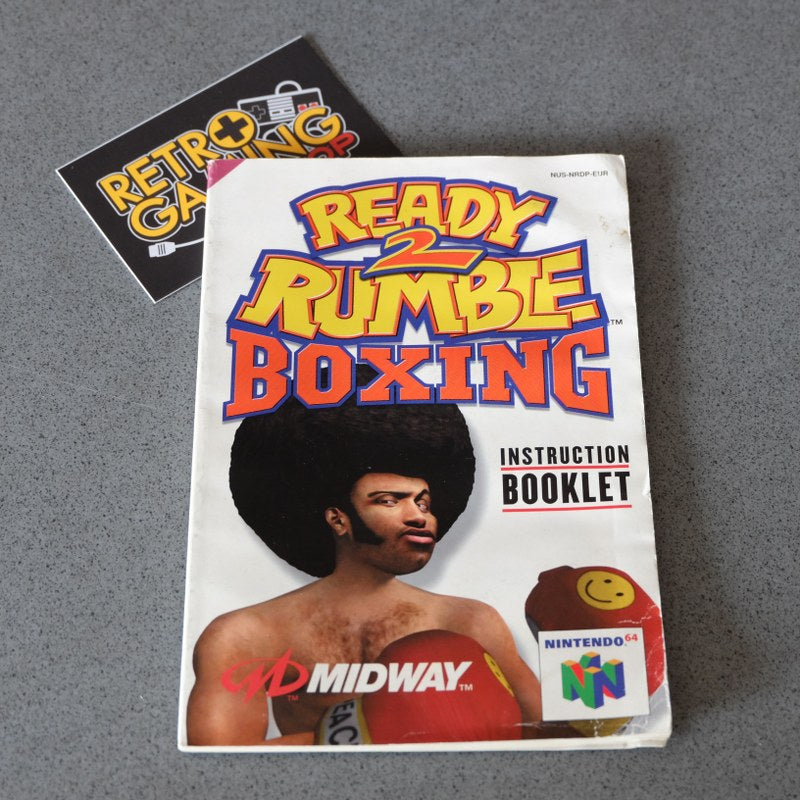 Vendita Libretto Ready To Rumble Boxing 2 - Retrogaming Shop